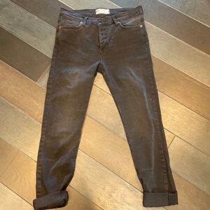 FREE PEOPLE BLACK JEANS